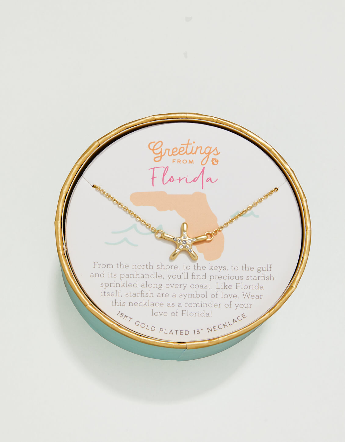 Sea La Vie Necklace Heart of Gold