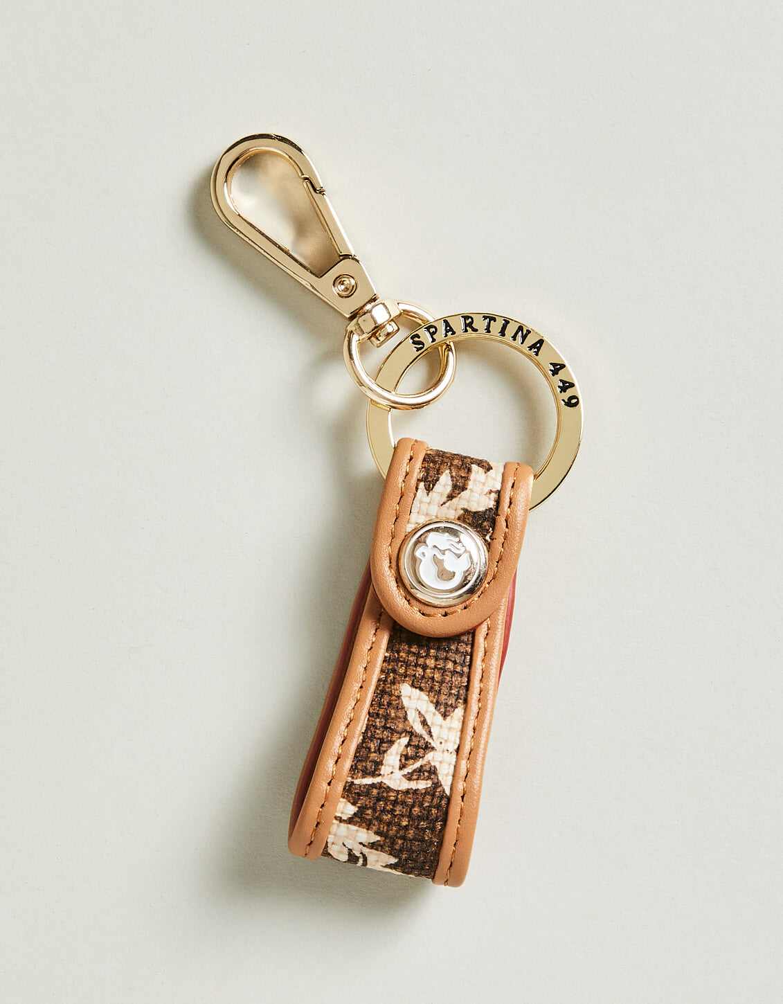 Spartina 449 Blue Grab-N-Go Keychain Turtle