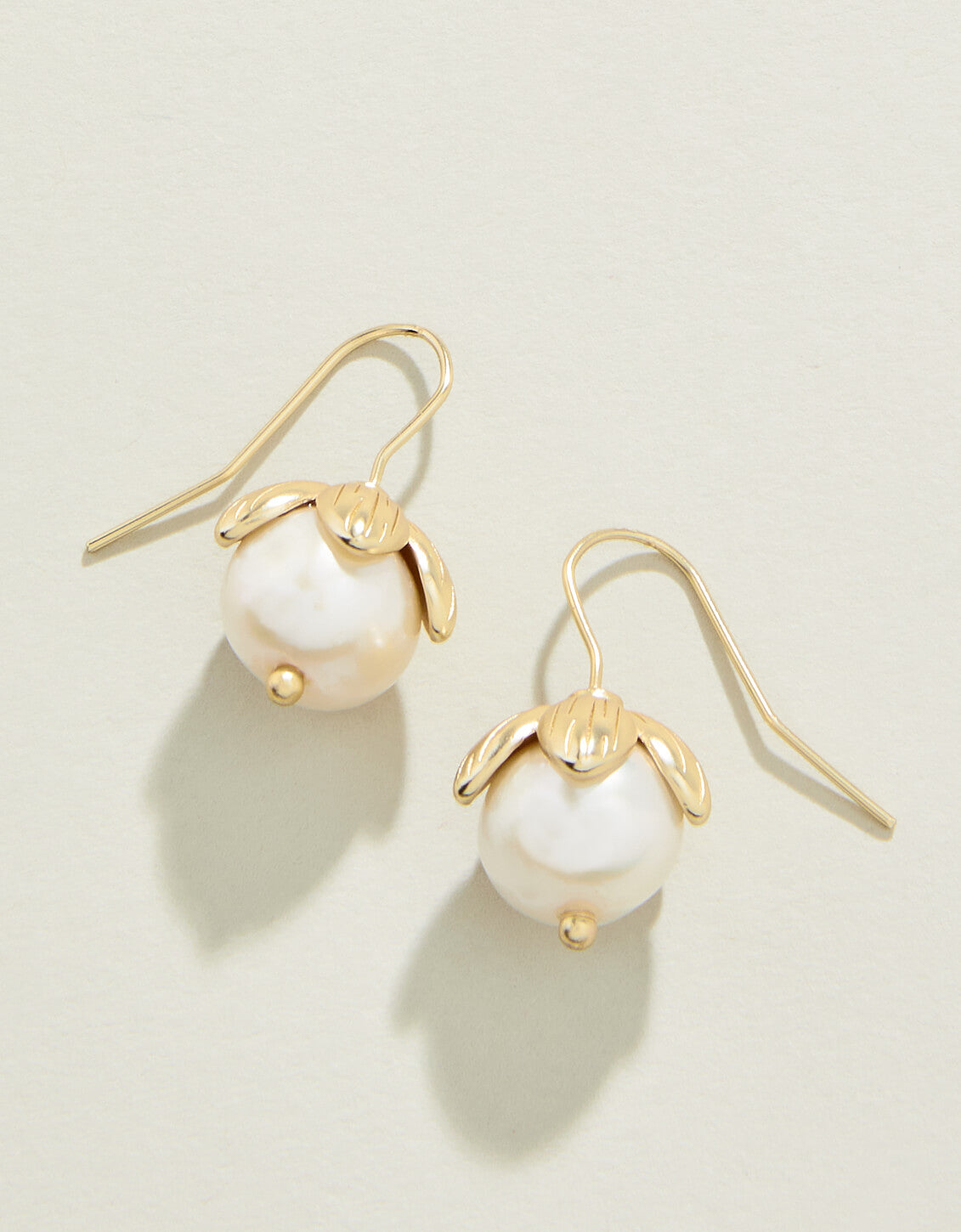 Bauble Drop Earrings Pearl