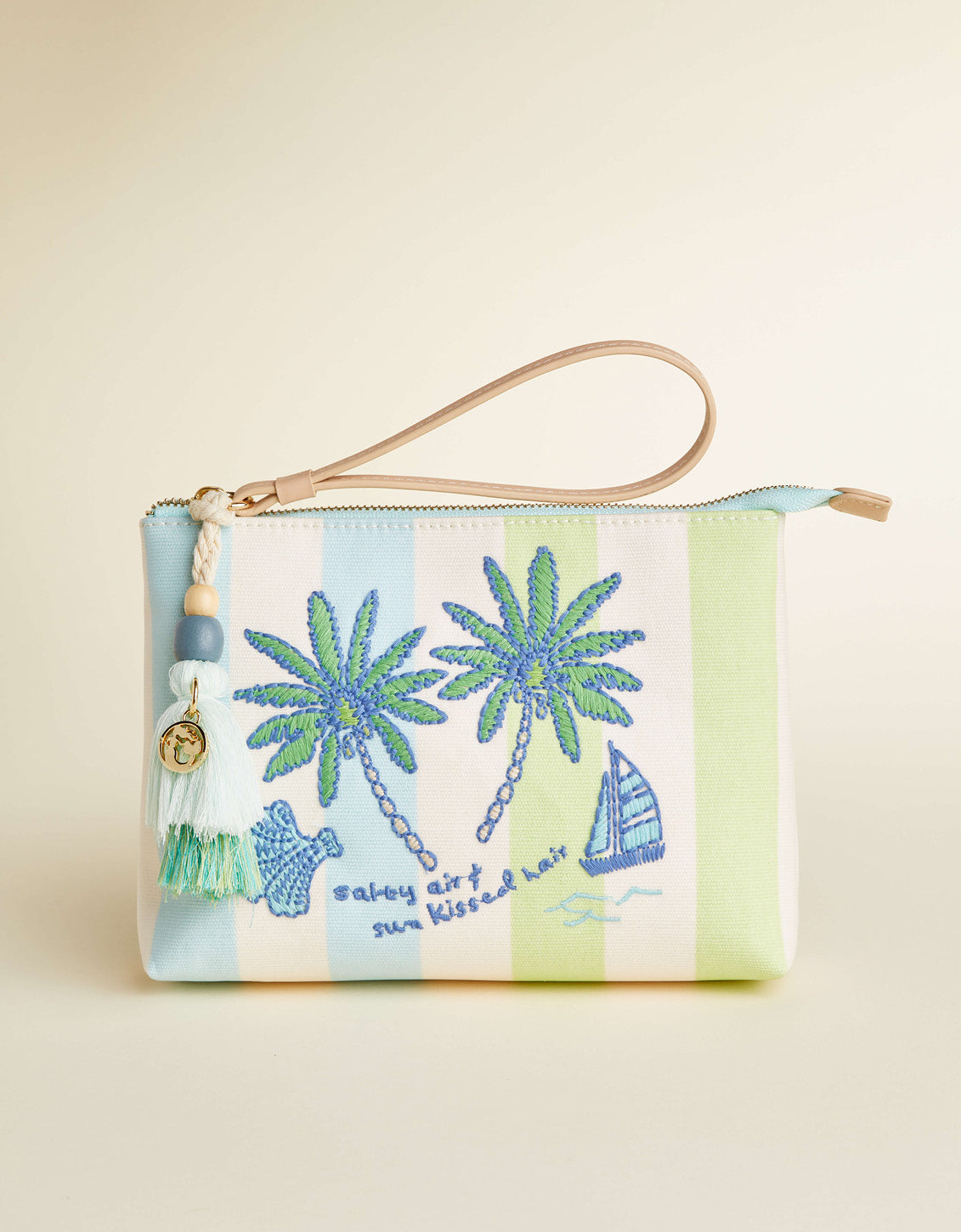 Carina Wristlet Overboard Stripe - $68.00