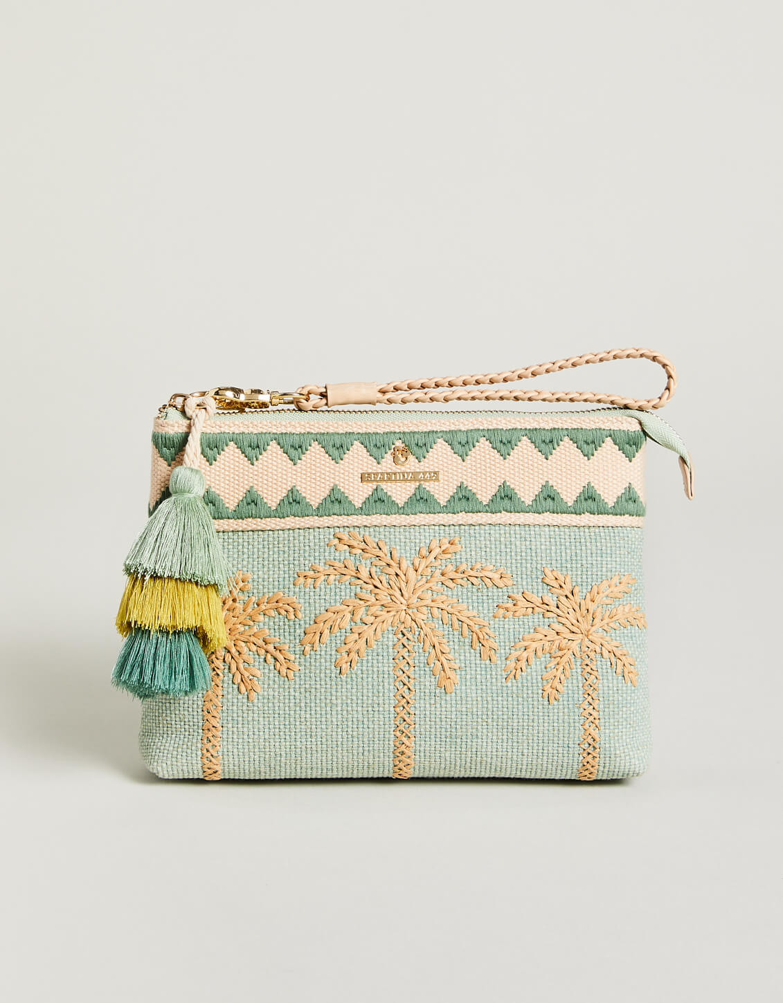 Palm Beach Maci Wristlet Sea Foam - $92.80 