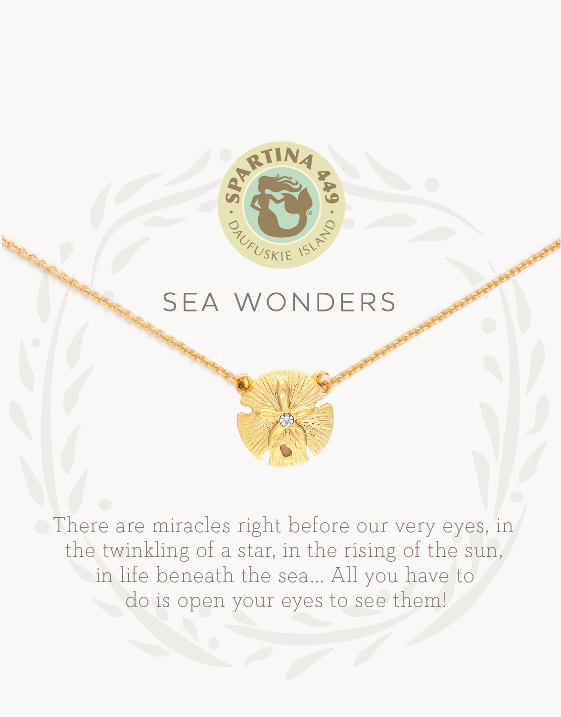 Sea La Vie Necklace Sea Wonders/Sand Dollar - $38.00