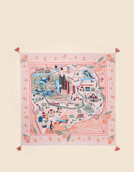 Square Scarf Atlanta - $24.00