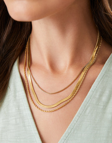 SP Folly Field Layered Necklace 18