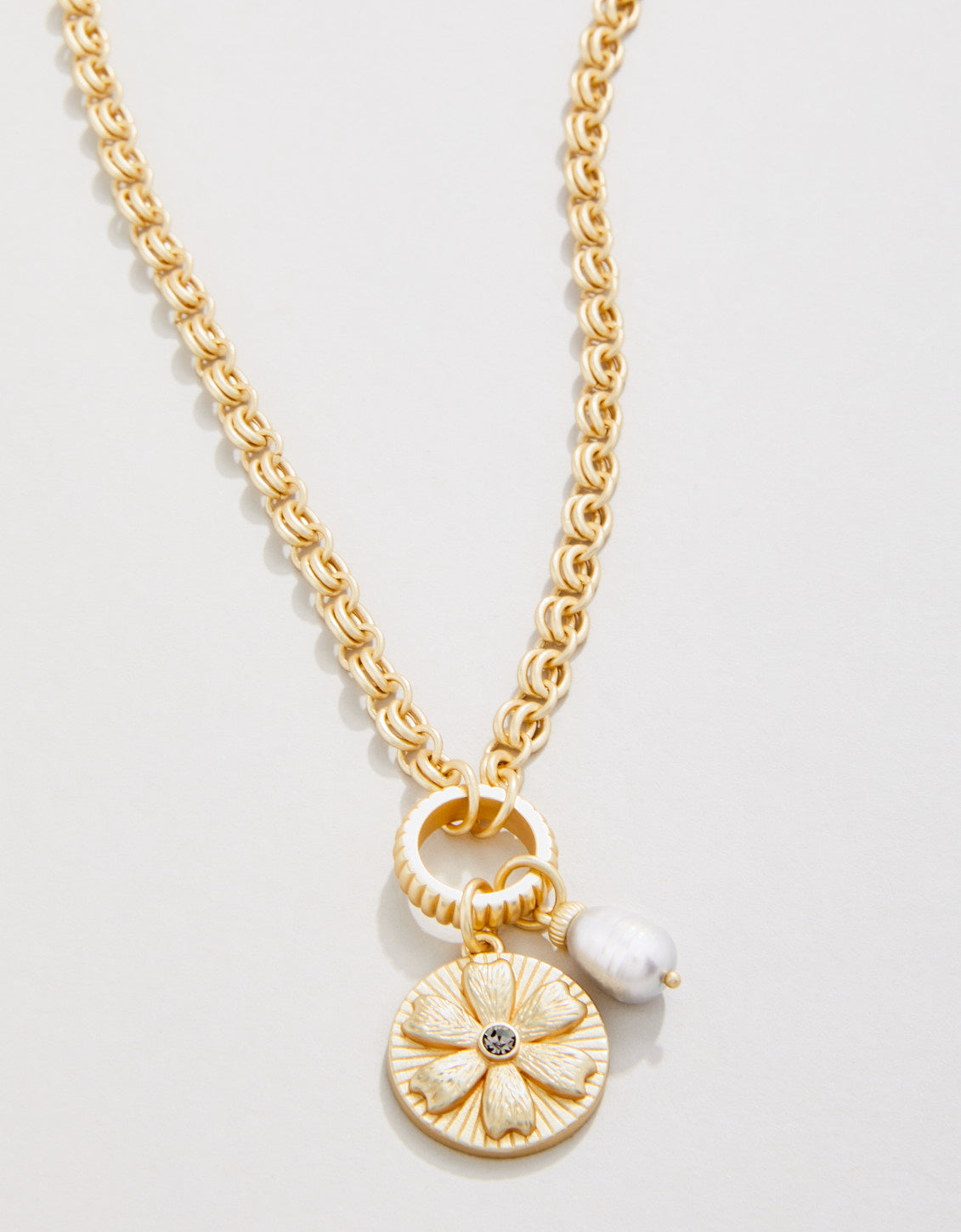 Chicory Medallion Necklace 17