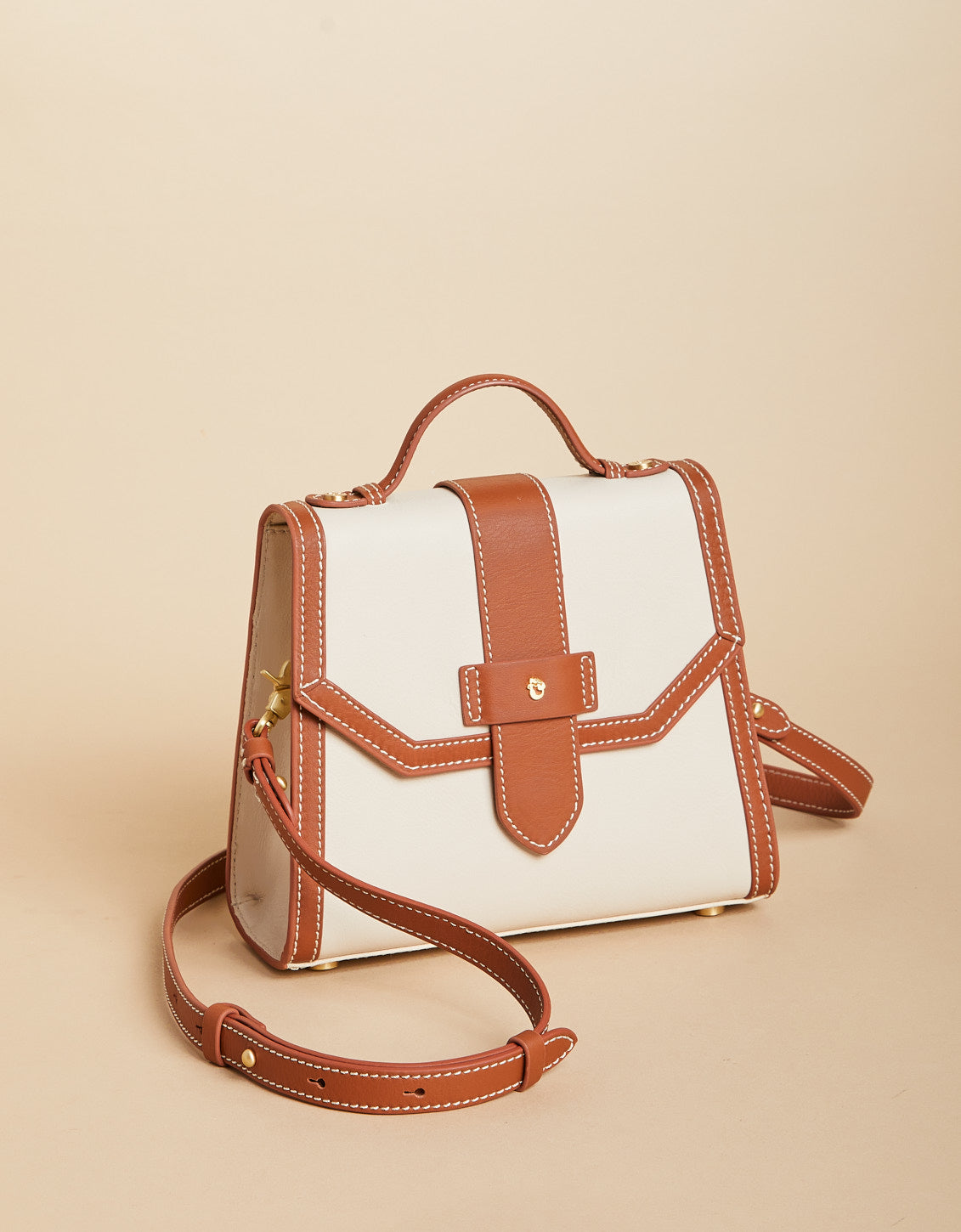 バッグ TENDER PERSON 20SS CORAL SHOULDER BAG Full grain coral/pink leather women mini shoulder bag FREESIA