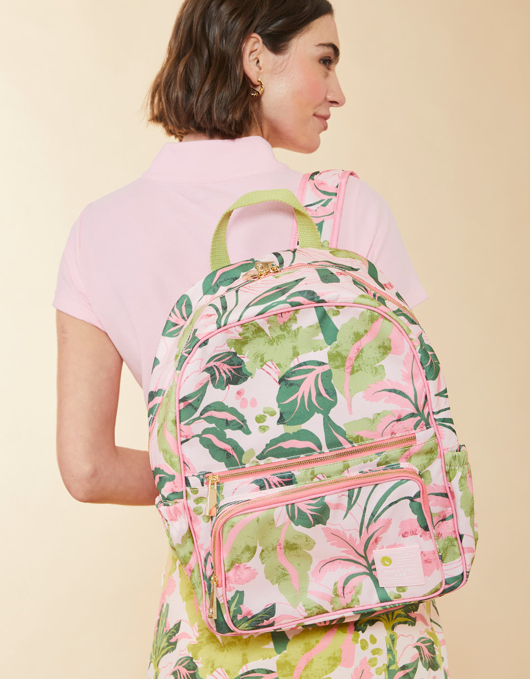 Tech Backpack Palm Paradise