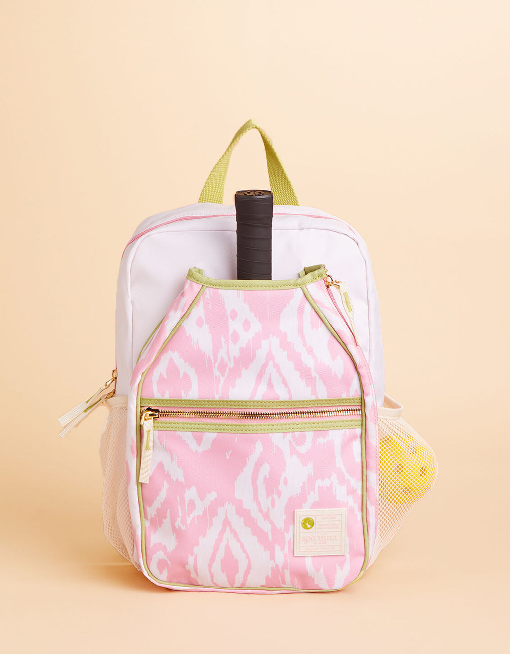 ikat mini backpack vintage Pickleball Pink swap-system How to use Side Seamless transition between carry 尺寸:8'heavy-2pc-Blue