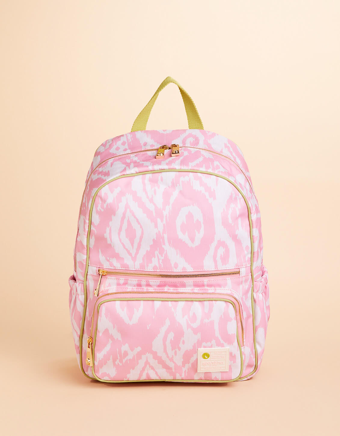 Tech Backpack Pink Ikat