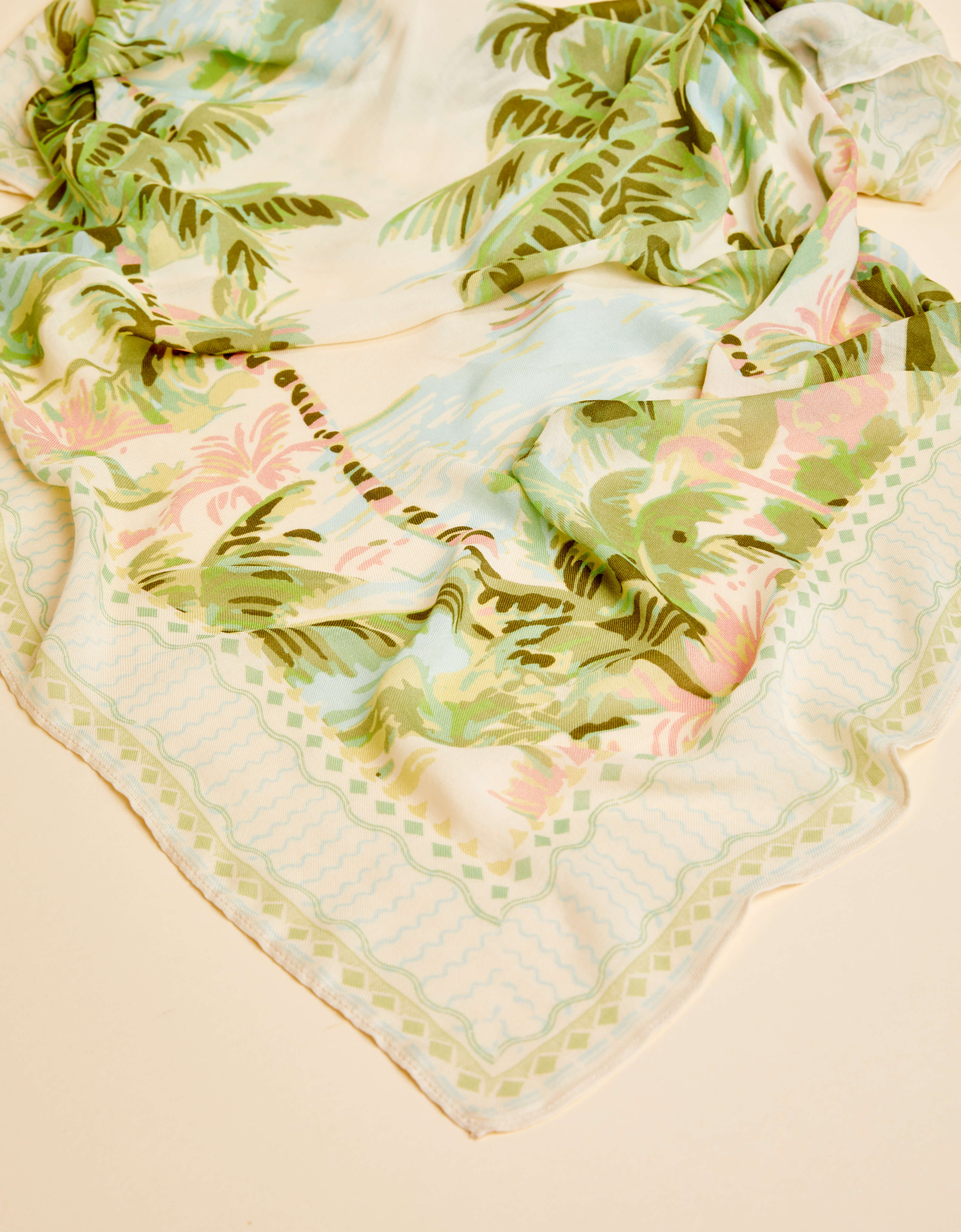 Strathy Hall Midi Scarf Coastal Dreams