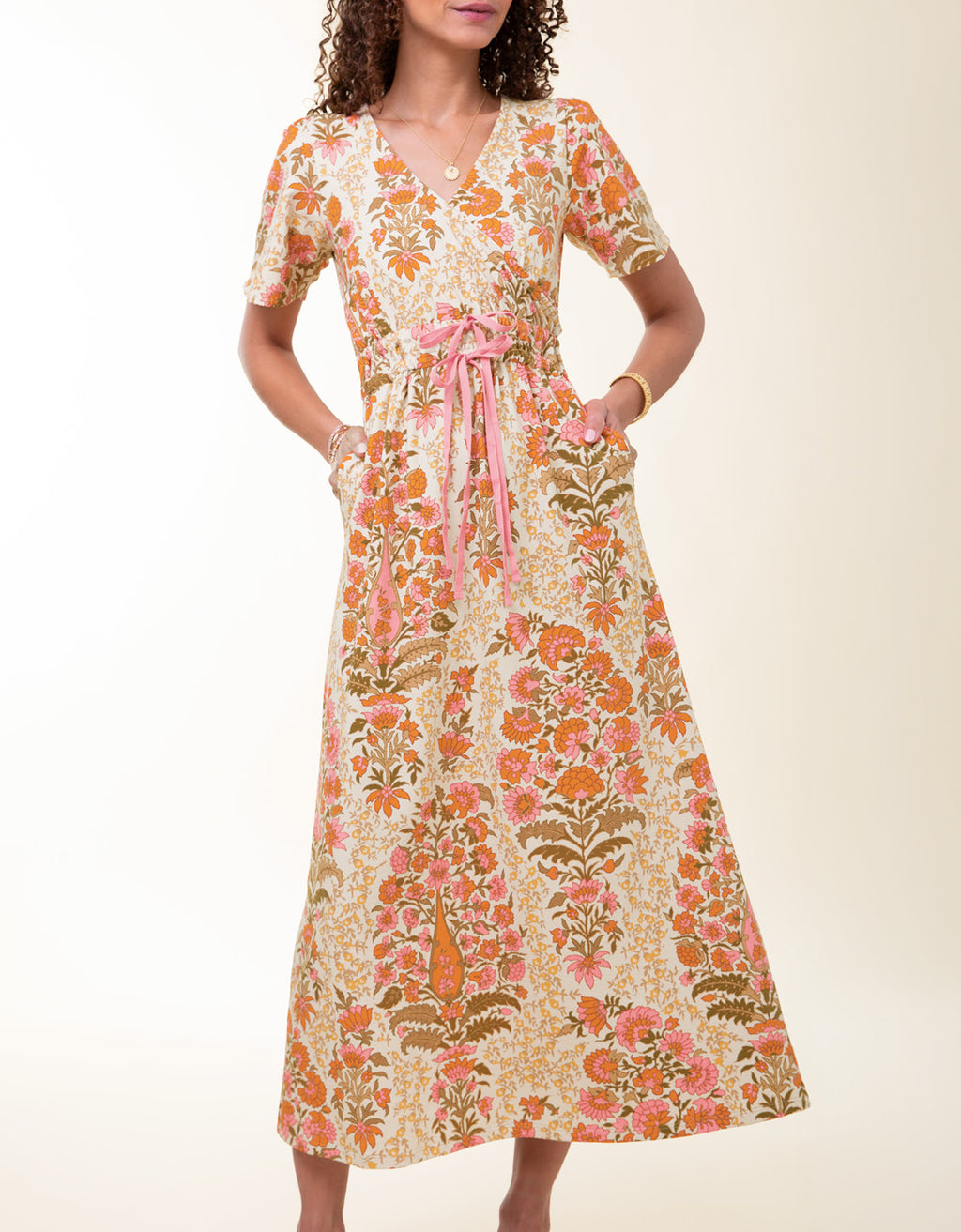 Lea Midi Dress McAllister Paisley S