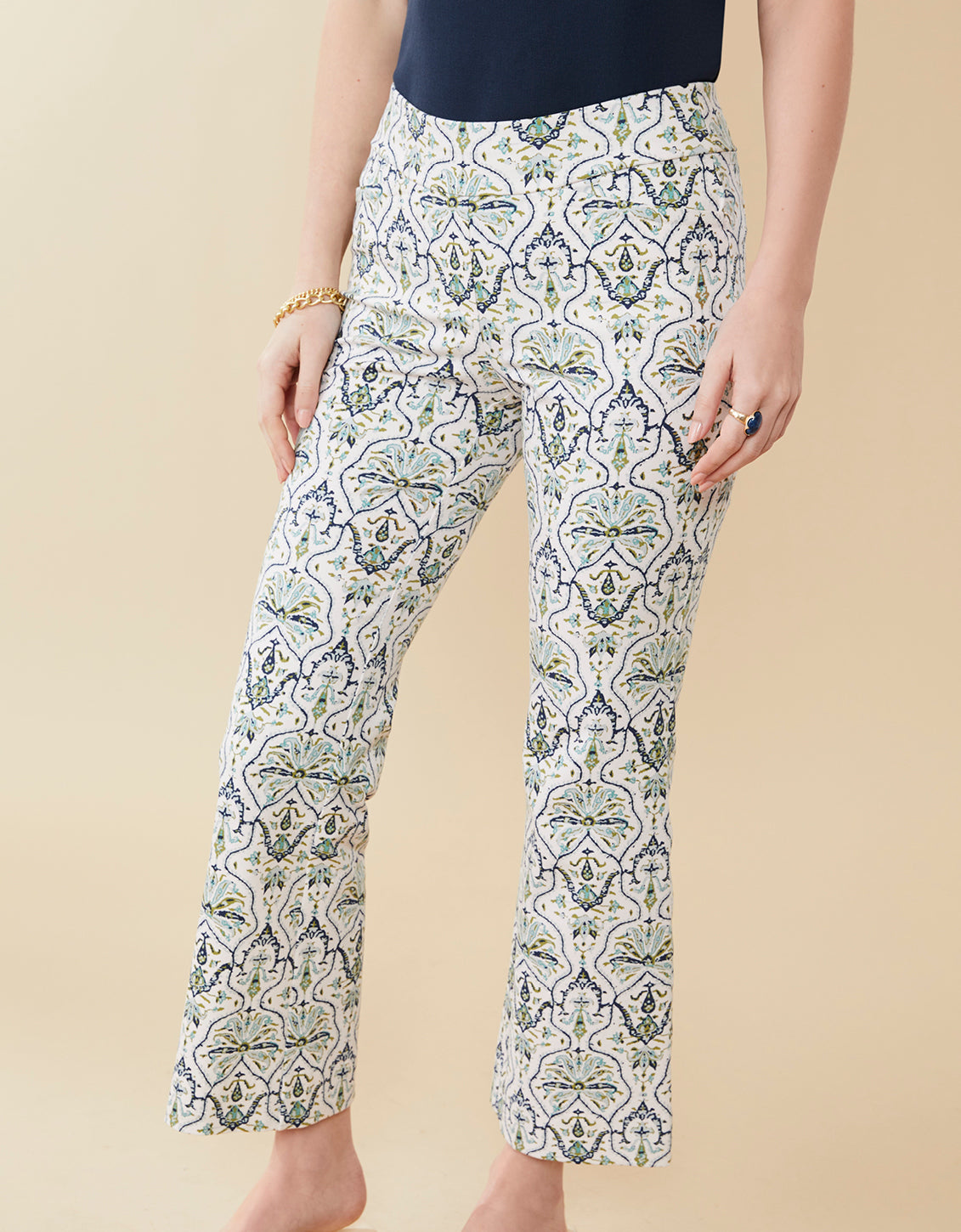 Maren Kick Flare Pant Hamilton Rug Cream - $89.60