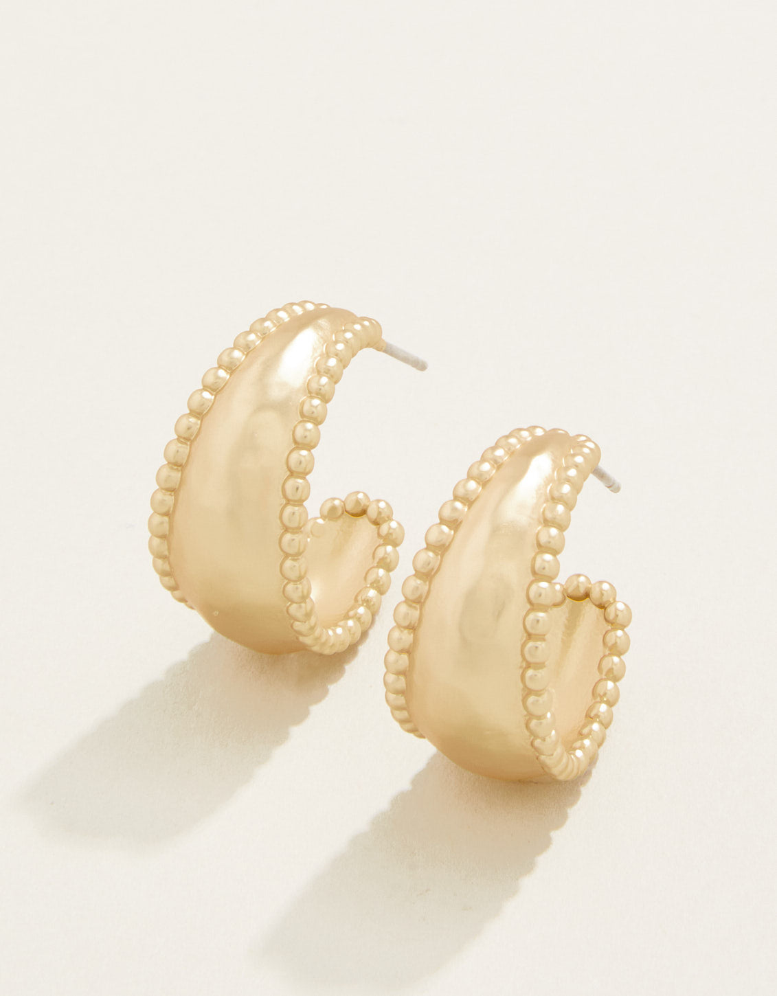Milly Hoop Earrings Gold - $26.00