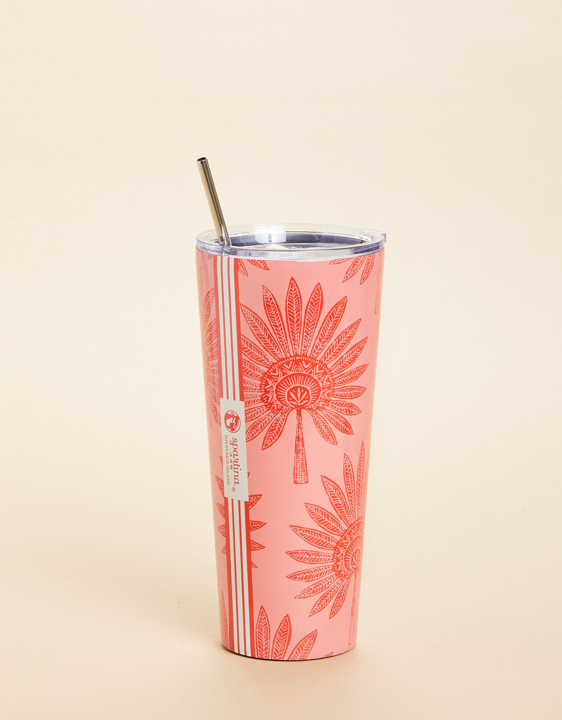 Stainless Steel Drink Tumbler 30 oz. Palmetto Frond - $30.00