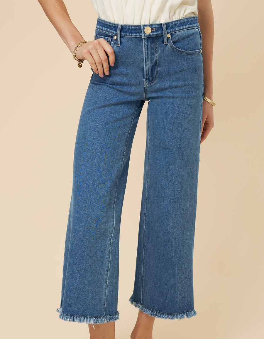 Maya Jones 1085 Wide Leg Crop