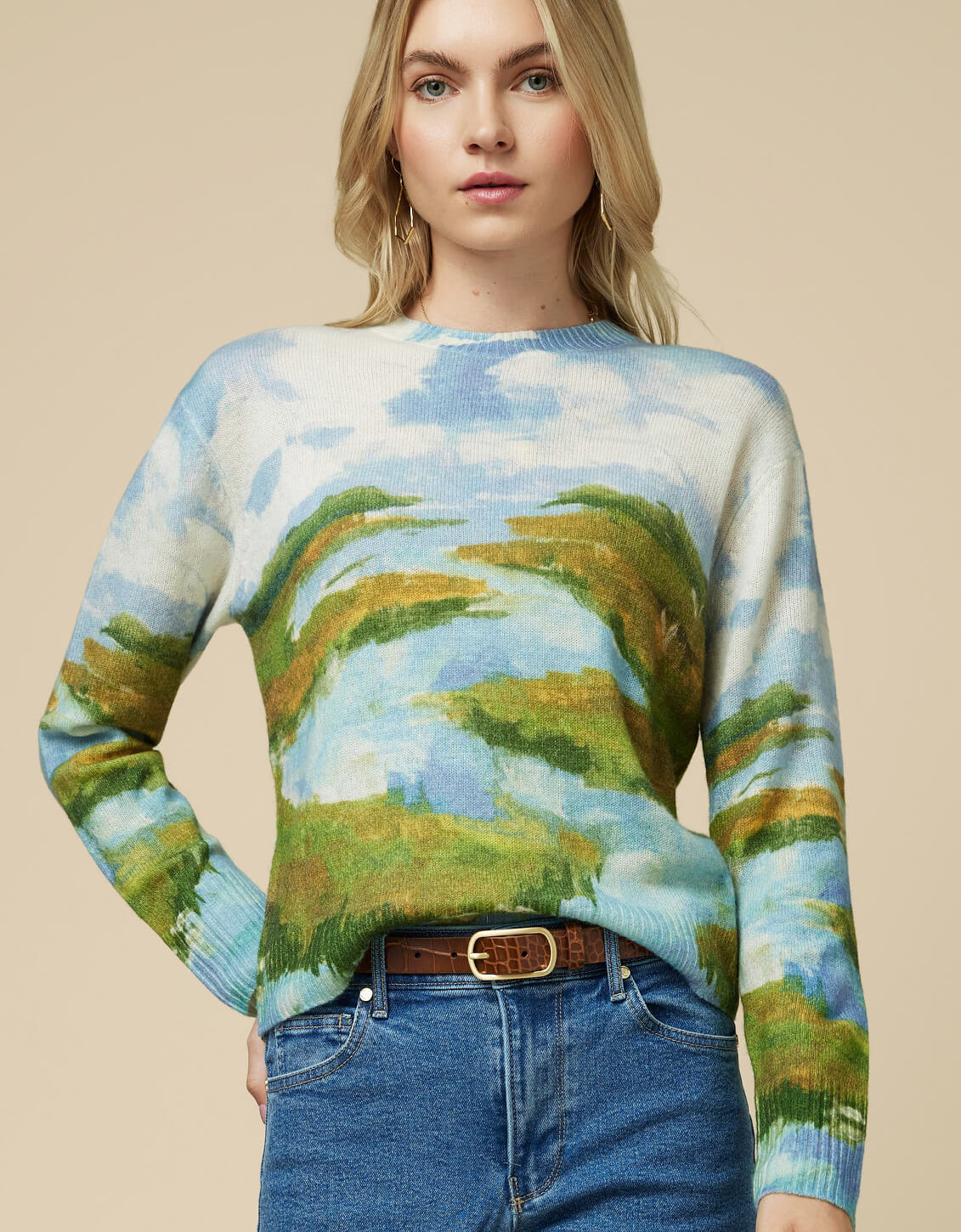 トップス MURRAL Water mirror knit sweater mercer-mettle-sweaters-mercer-
