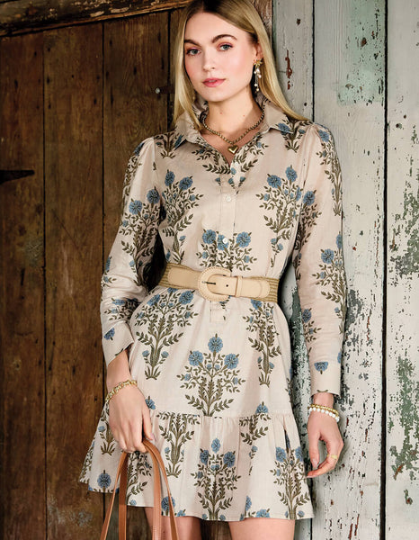 divine heritage shirt dress Ivonne Shirt Dress St. Augustine Blue XL
