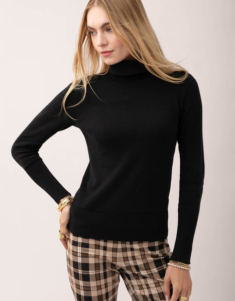 Avril Turtleneck Sweater Black - $128.00