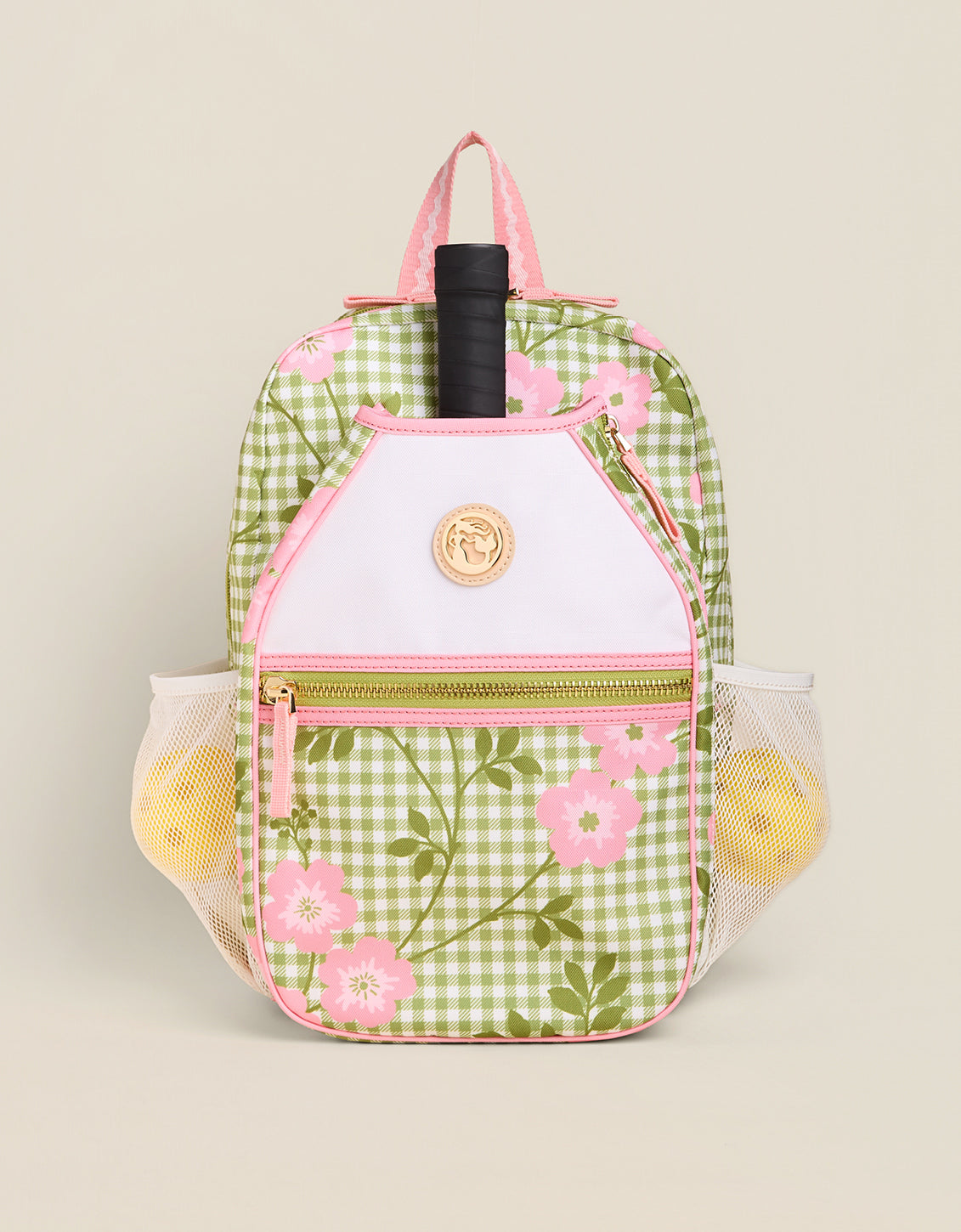 Pickleball Backpack Castillo Gingham - $96.00