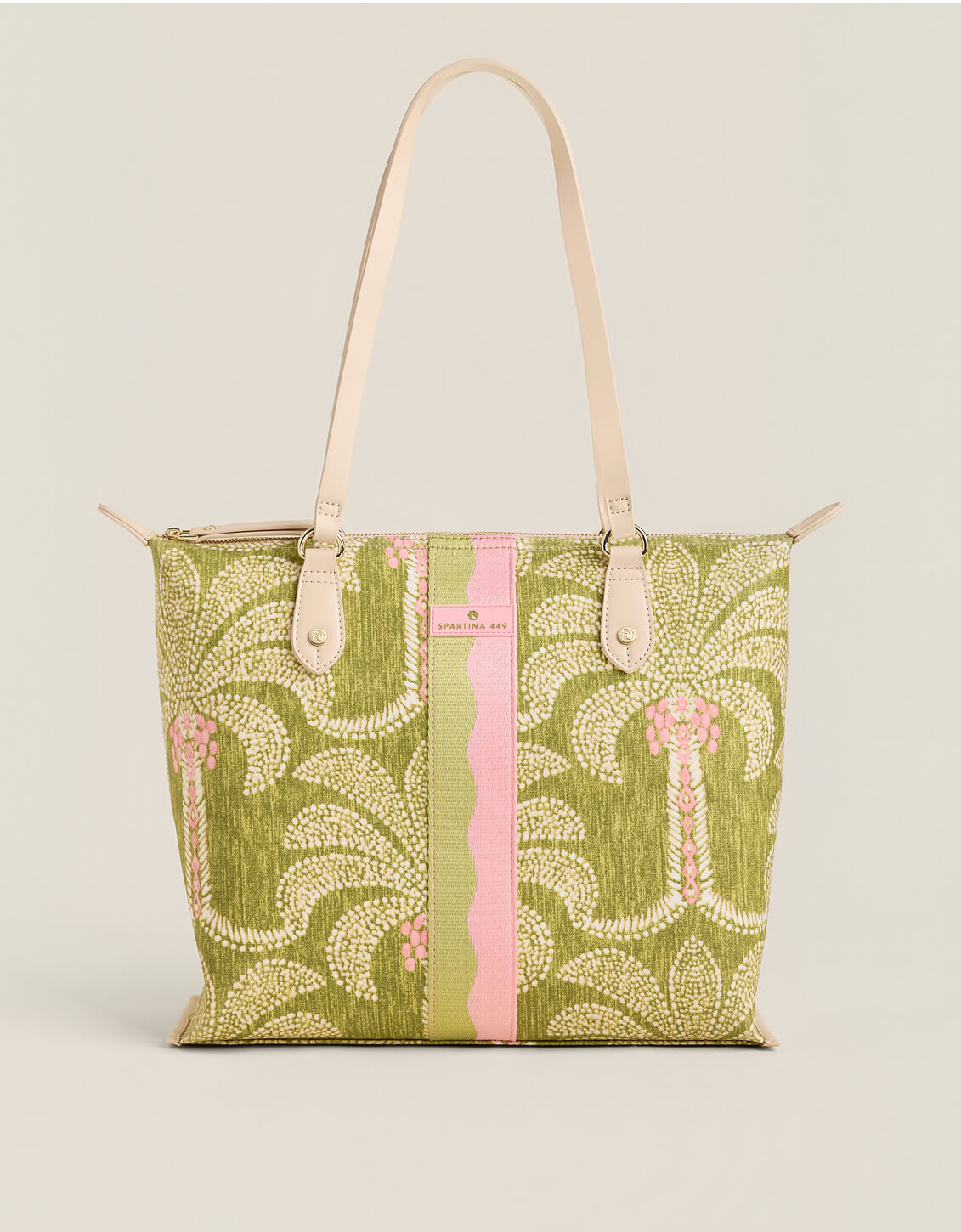 Zip Travel Tote Castillo Green Palms - $110.40