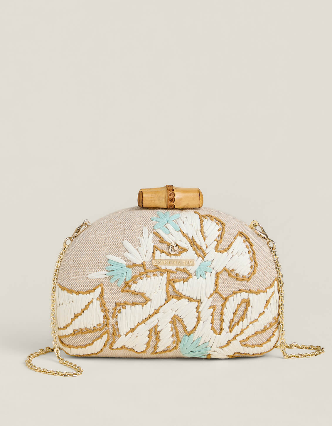 Minaudiere Seawall Leaf - $128.00