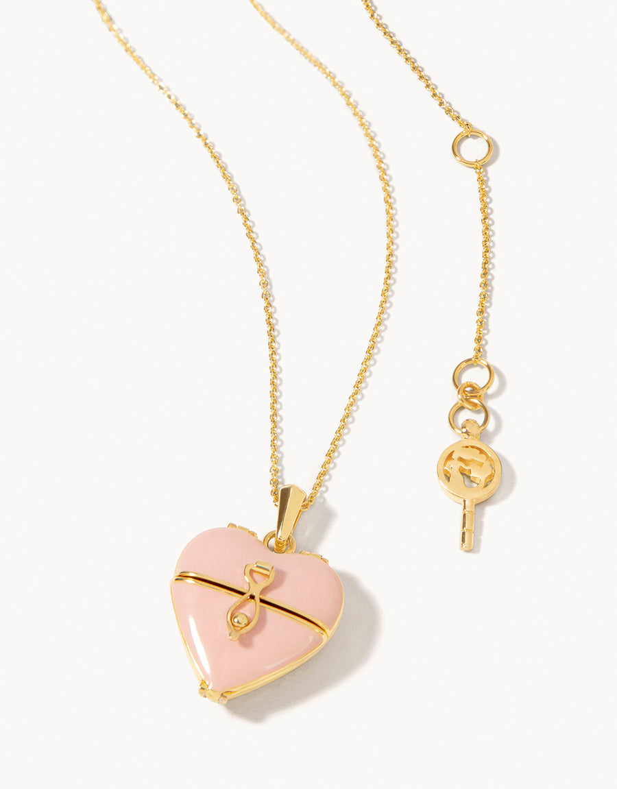 Open heart photo locket pendant Clearance