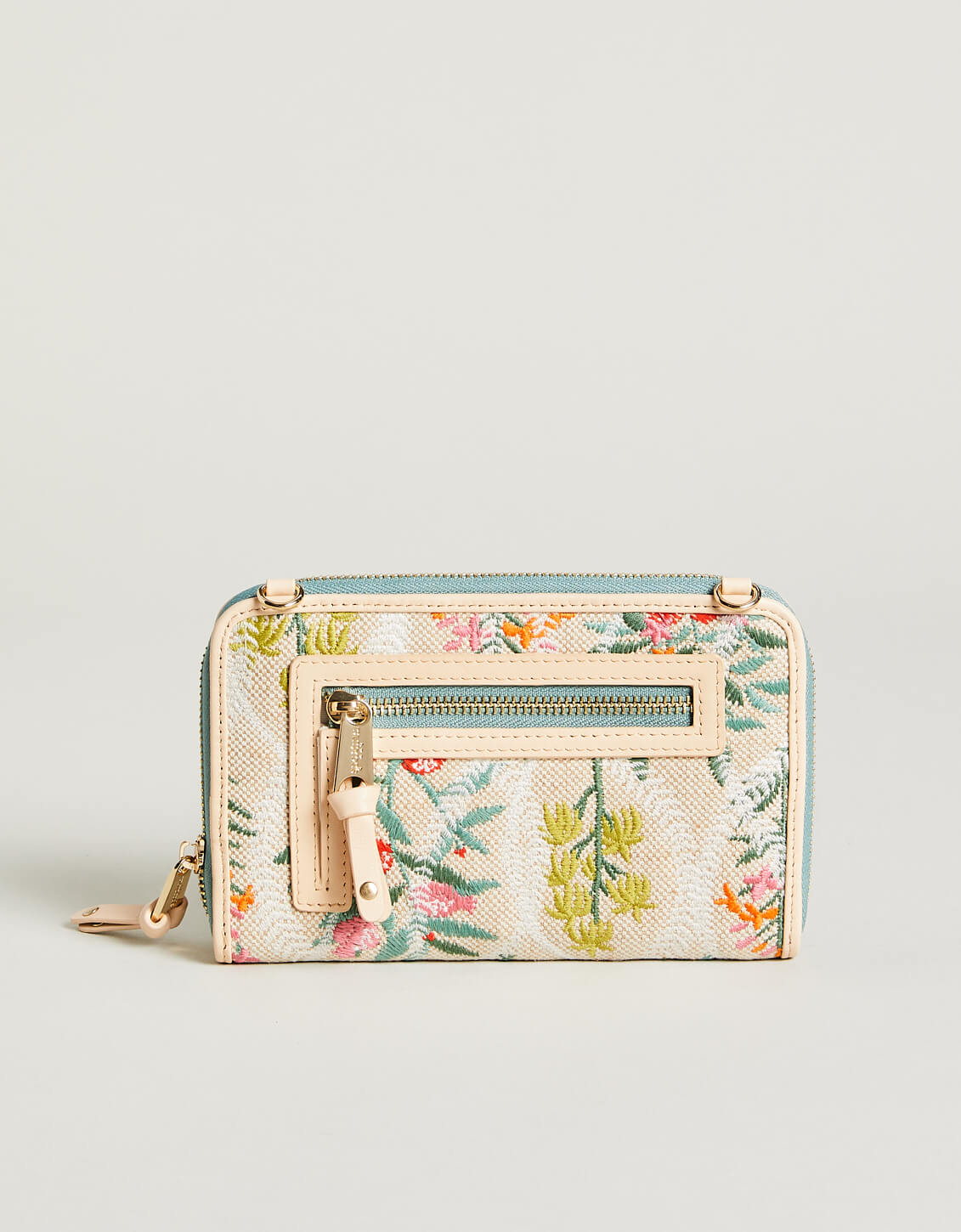 Multi Phone Crossbody Queenie Topiary Flax