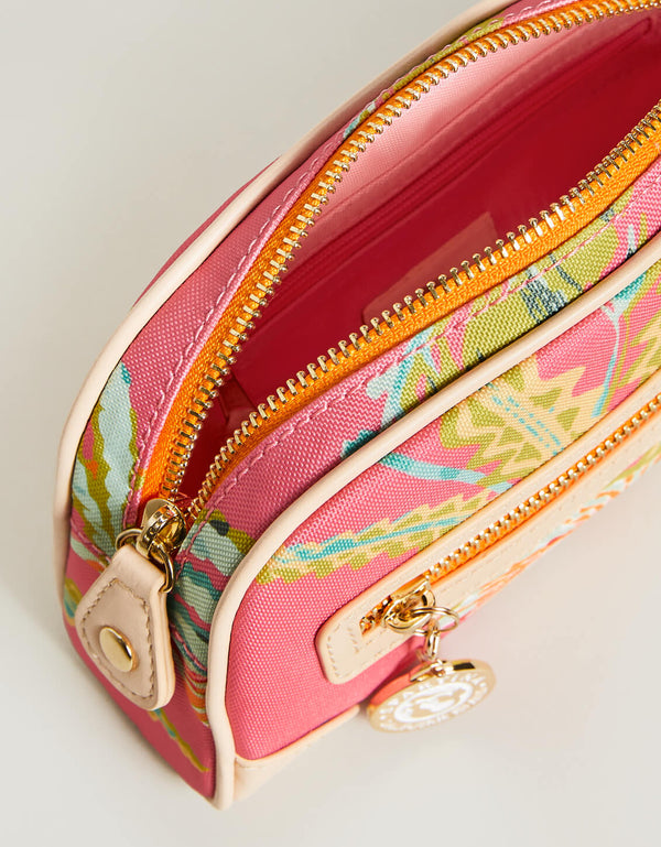 Golf Accessory Pouch LW Queenie Tropical Floral Pink