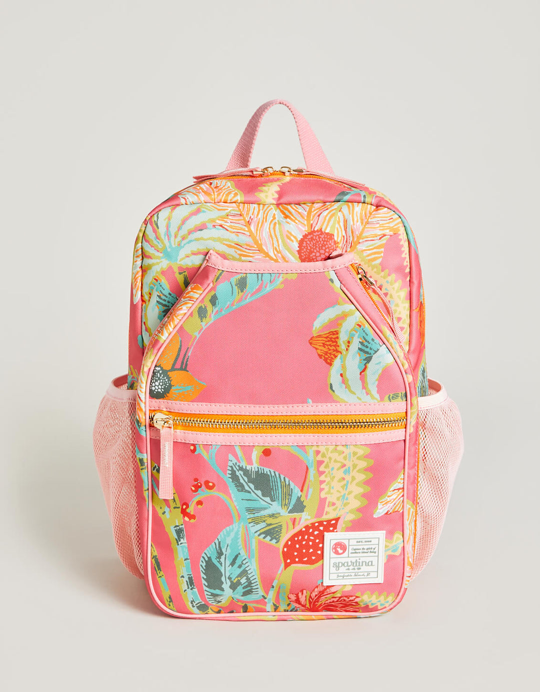 Pickleball Backpack LW Queenie Tropical Floral Pink