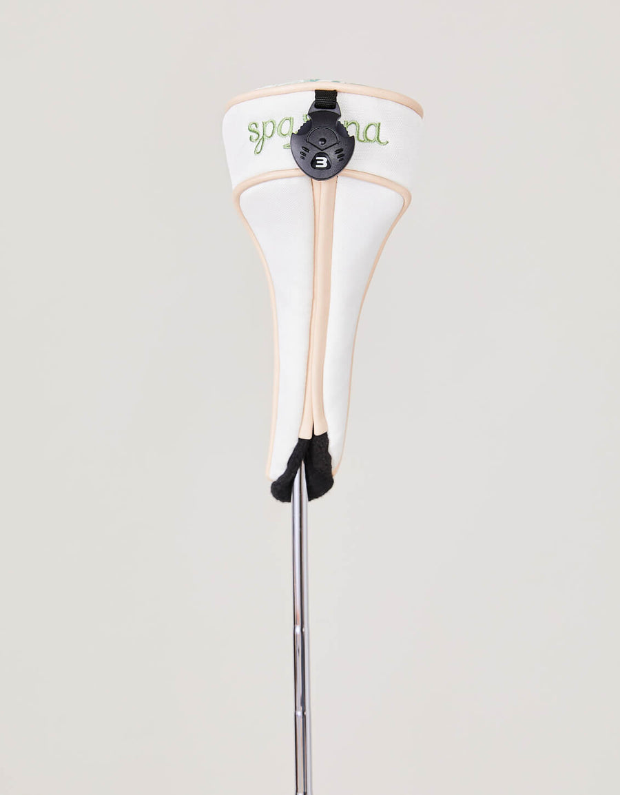 Golf Club Cover Queenie Topiary White
