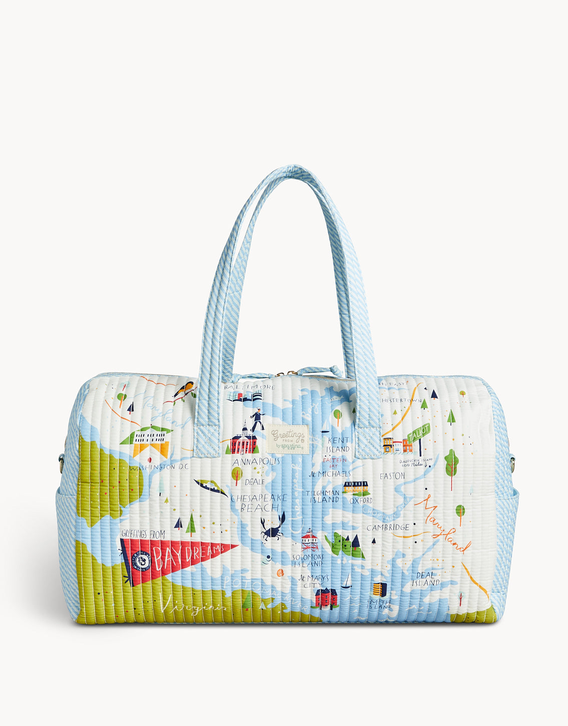 Strathy Hall Bay Dreams Quilted Duffle