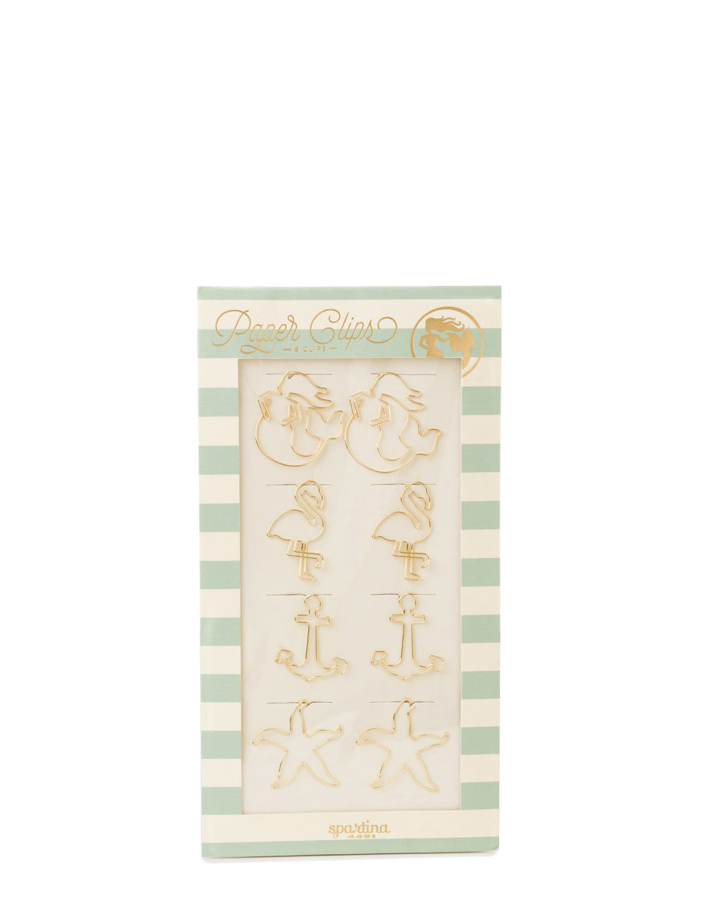 Gold Paper Clip Set