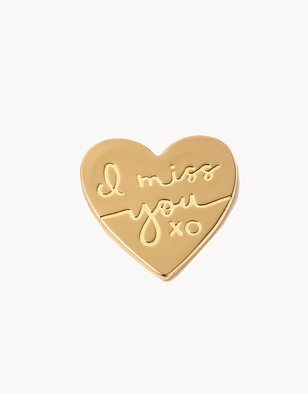 Classic Locket Note I Miss You