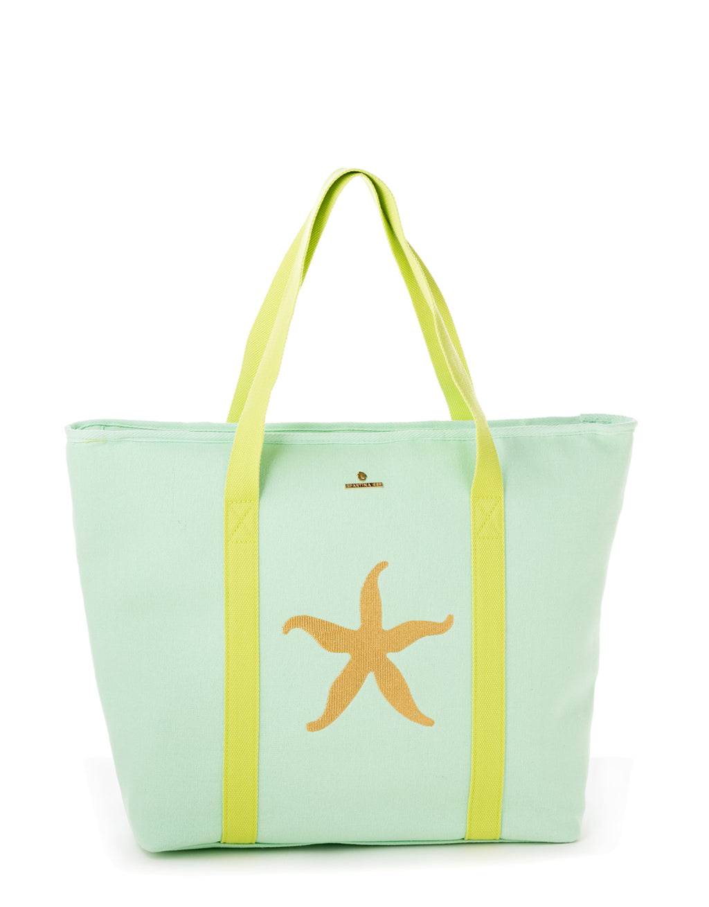 Sea Foam Starfish Cooler Bag