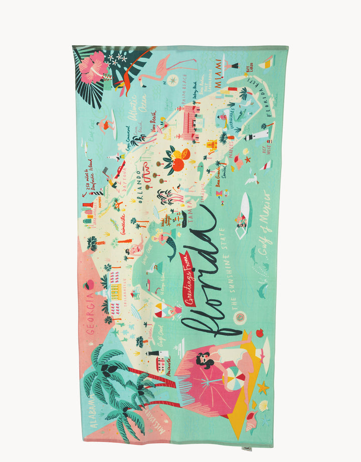 Florida Beach Towel