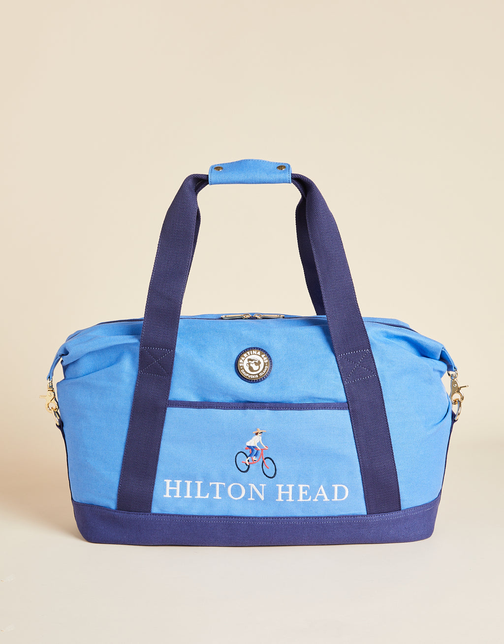 Hilton Head Blue Bicycle Duffle - $88.50